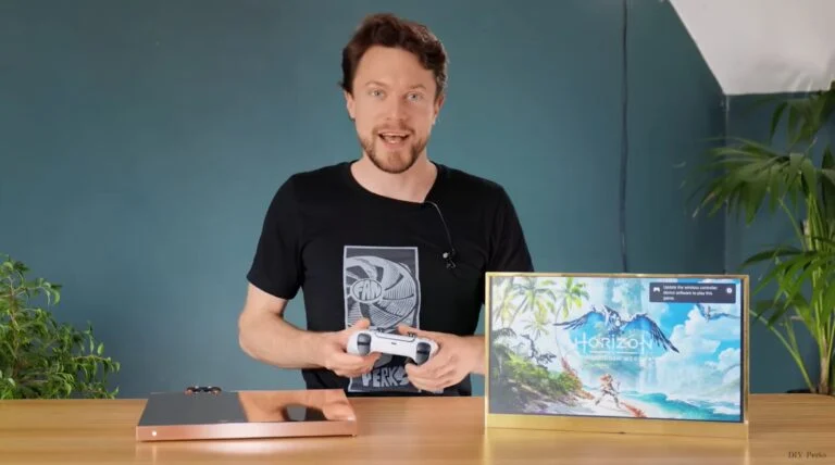 (ویدیو) اولین PS5 slim دنیا با ۸۵ درصد ضخامت کمتر و واتر کولینگ!