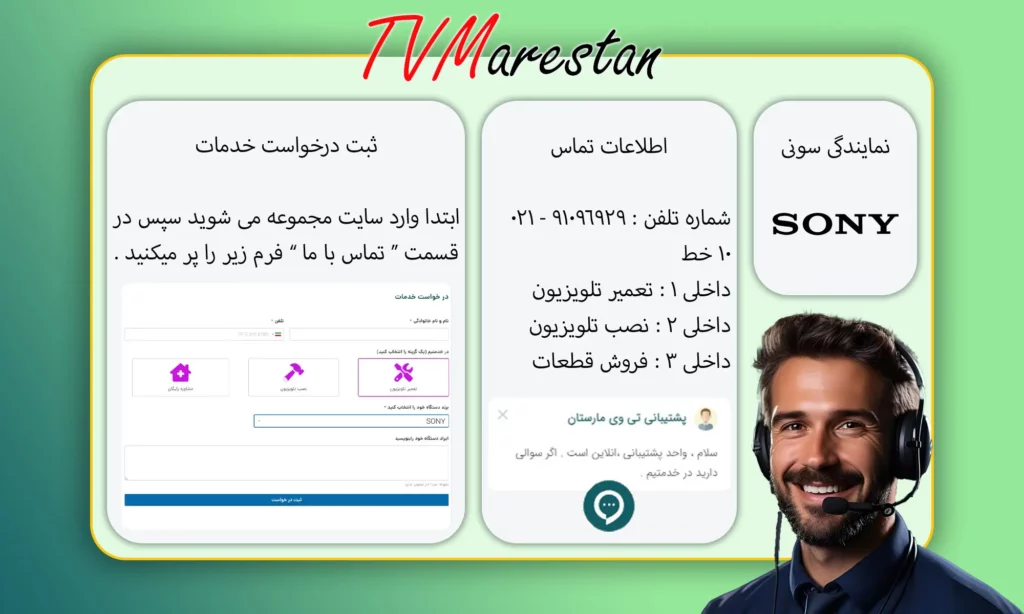 بازگشت نمایندگی خدمات تلویزیون سونی به ایران پس از 5 سال