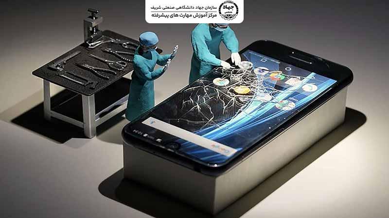 تعمیر ال سی دی موبایل