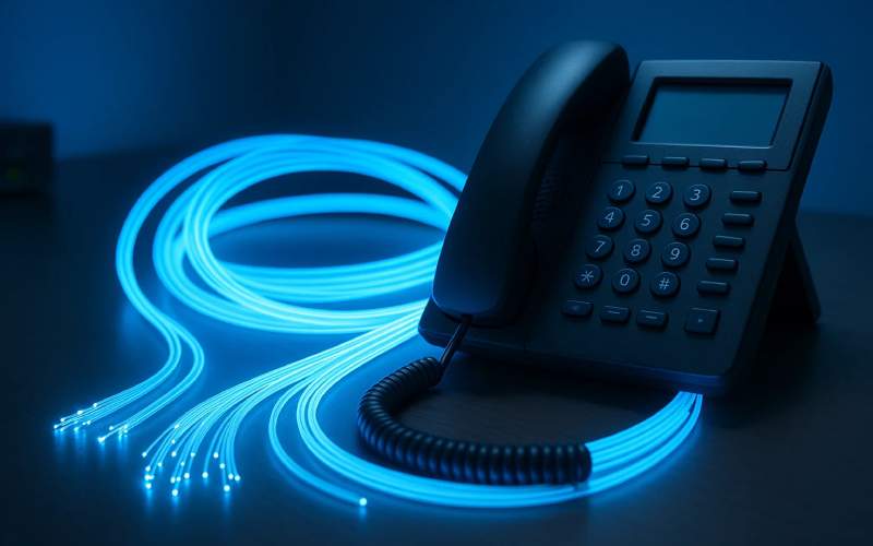 خط تلفن فیبر نوری اینترنت : تغییرات اساسی در ارتباطات ثابت و اینترنت