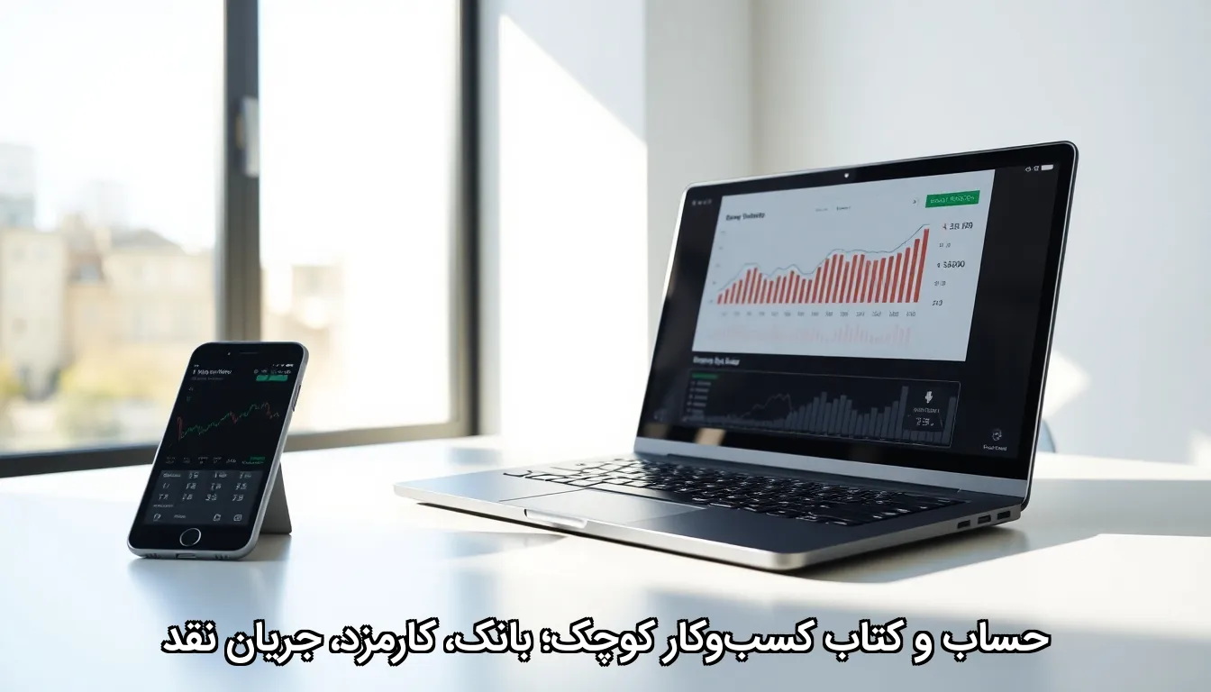 حساب و کتابِ کسب و کار کوچک؛ بانک، کارمزد، جریان نقد