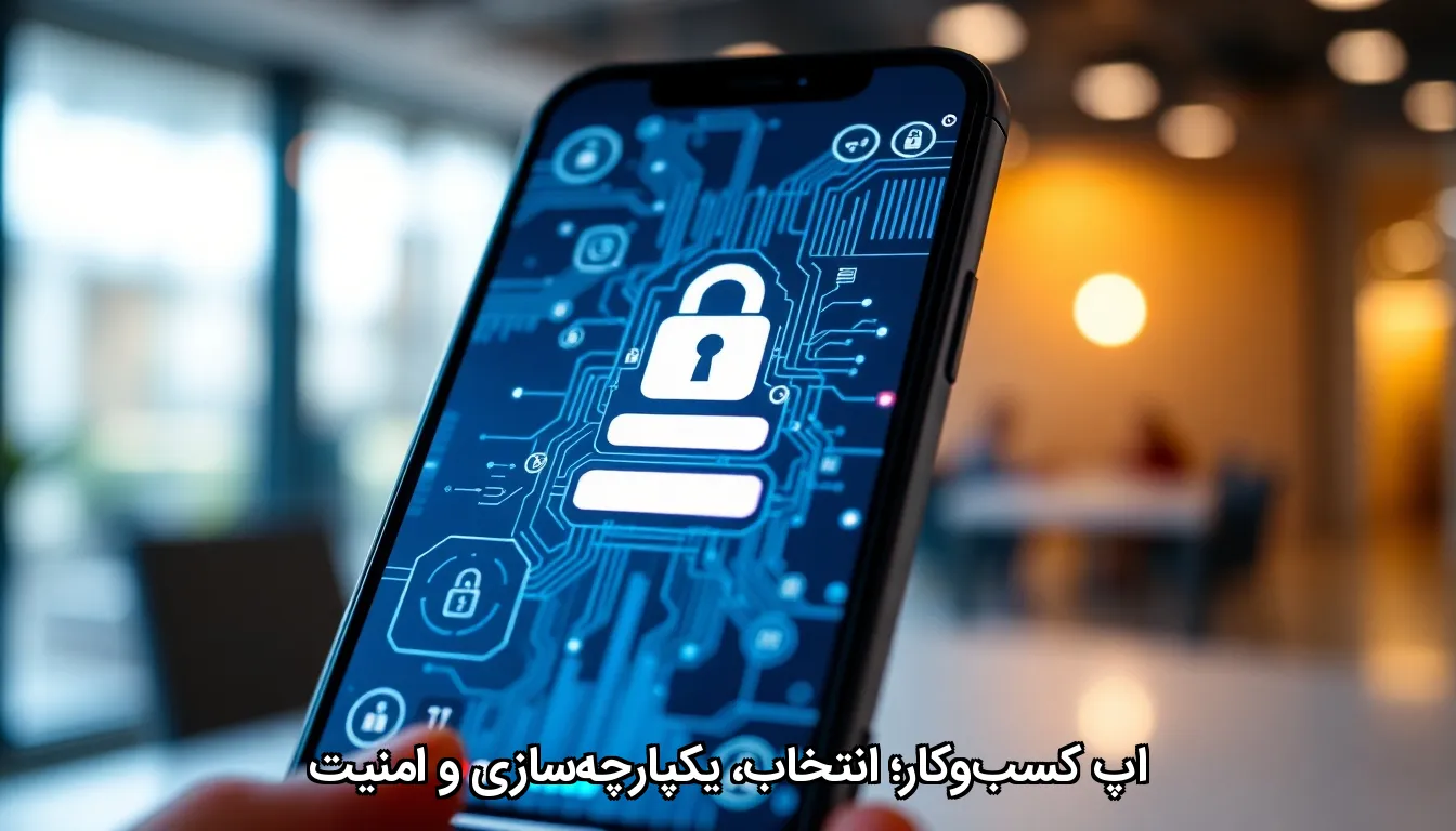 اپ کسب‌وکار؛ انتخاب، یکپارچه‌سازی و امنیت