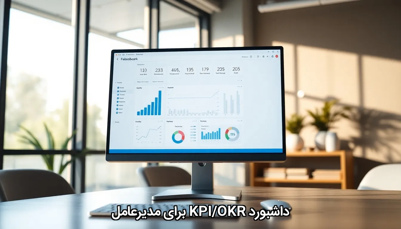 داشبورد KPI/OKR برای مدیرعامل