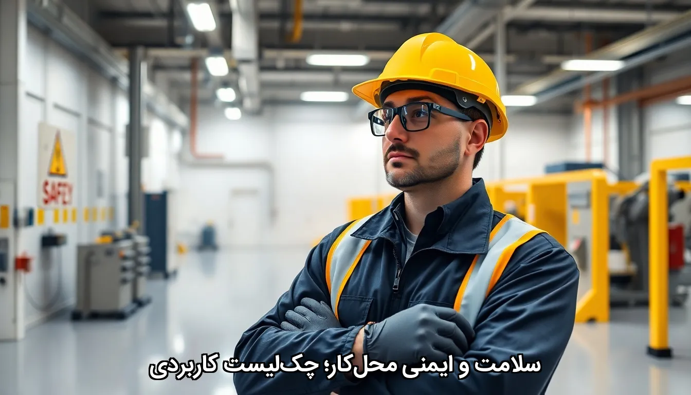 سلامت و ایمنی محل کار؛ چک لیست کاربردی