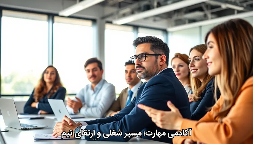 آکادمی مهارت؛ مسیر شغلی و ارتقای تیم