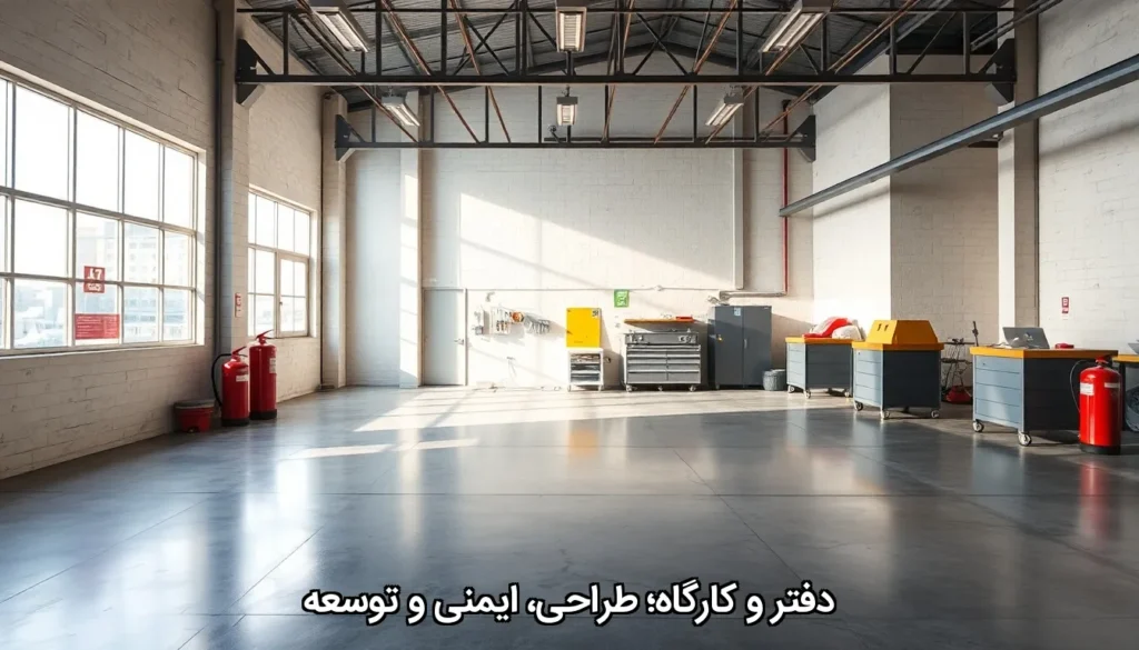 دفتر و کارگاه؛ طراحی، ایمنی و توسعه