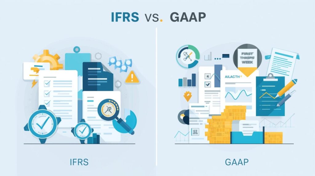 مقایسه استانداردهای بینالمللی (IFRS) و اصول پذیرفته شده (GAAP)