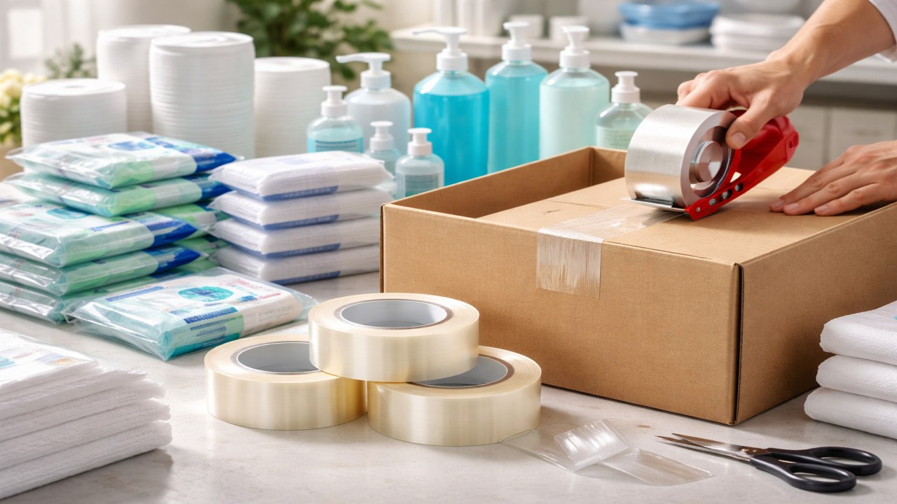 نوار چسب شفاف