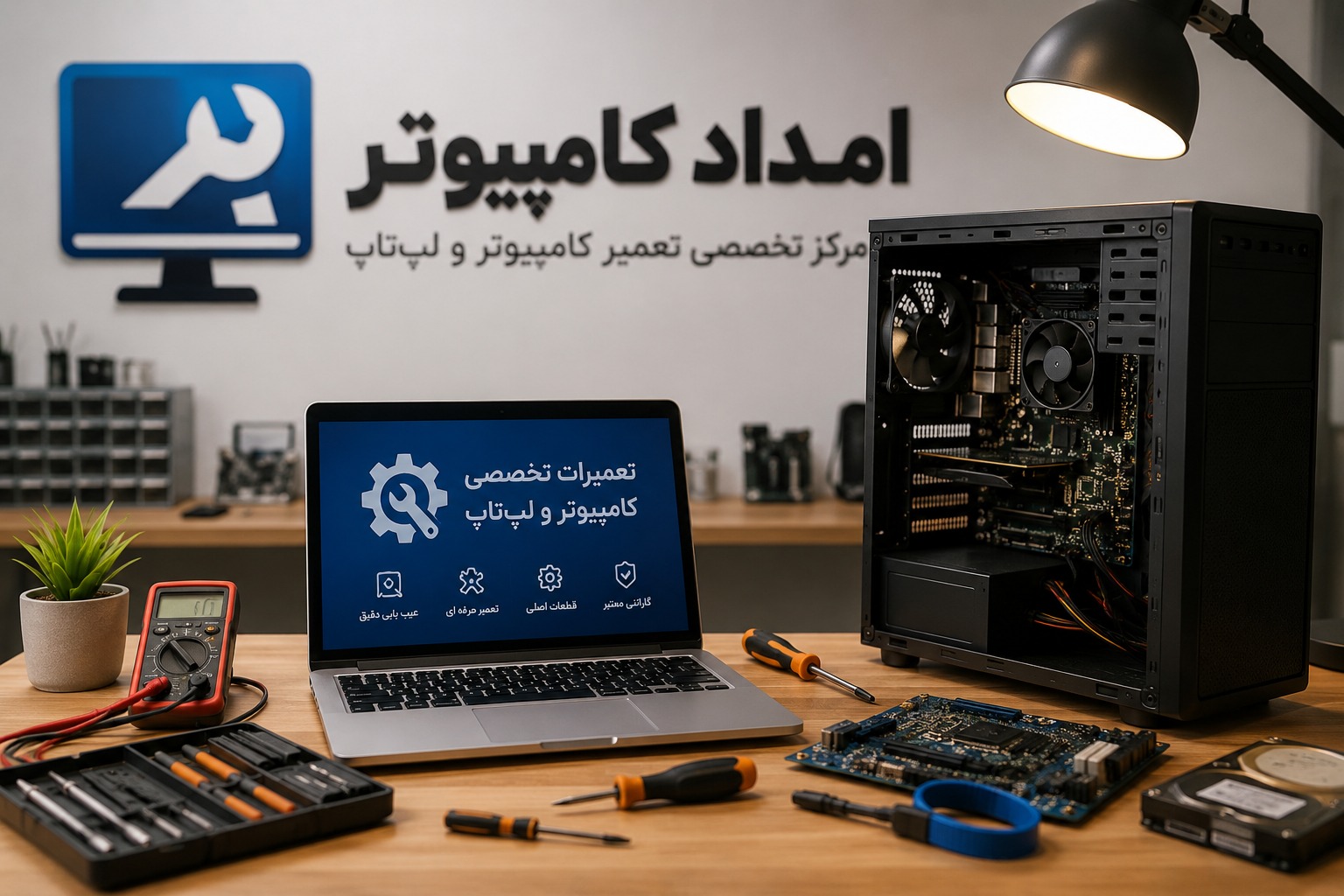 راهنمای تصمیم‌گیری برای تعمیر کامپیوتر؛ از تشخیص خرابی تا هزینه و زمان تعمیر
