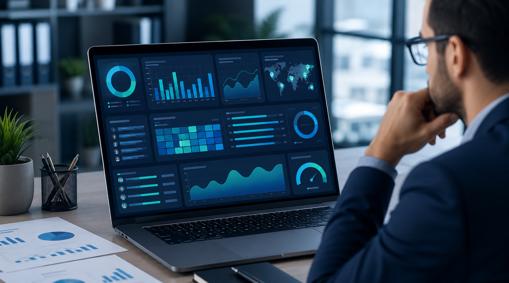 اهمیت داشبورد مدیریتی و گزارش گیری در نرم افزار حضور و غیاب