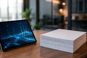 از دنیای دیجیتال تا واقعیت های بازار کاغذ