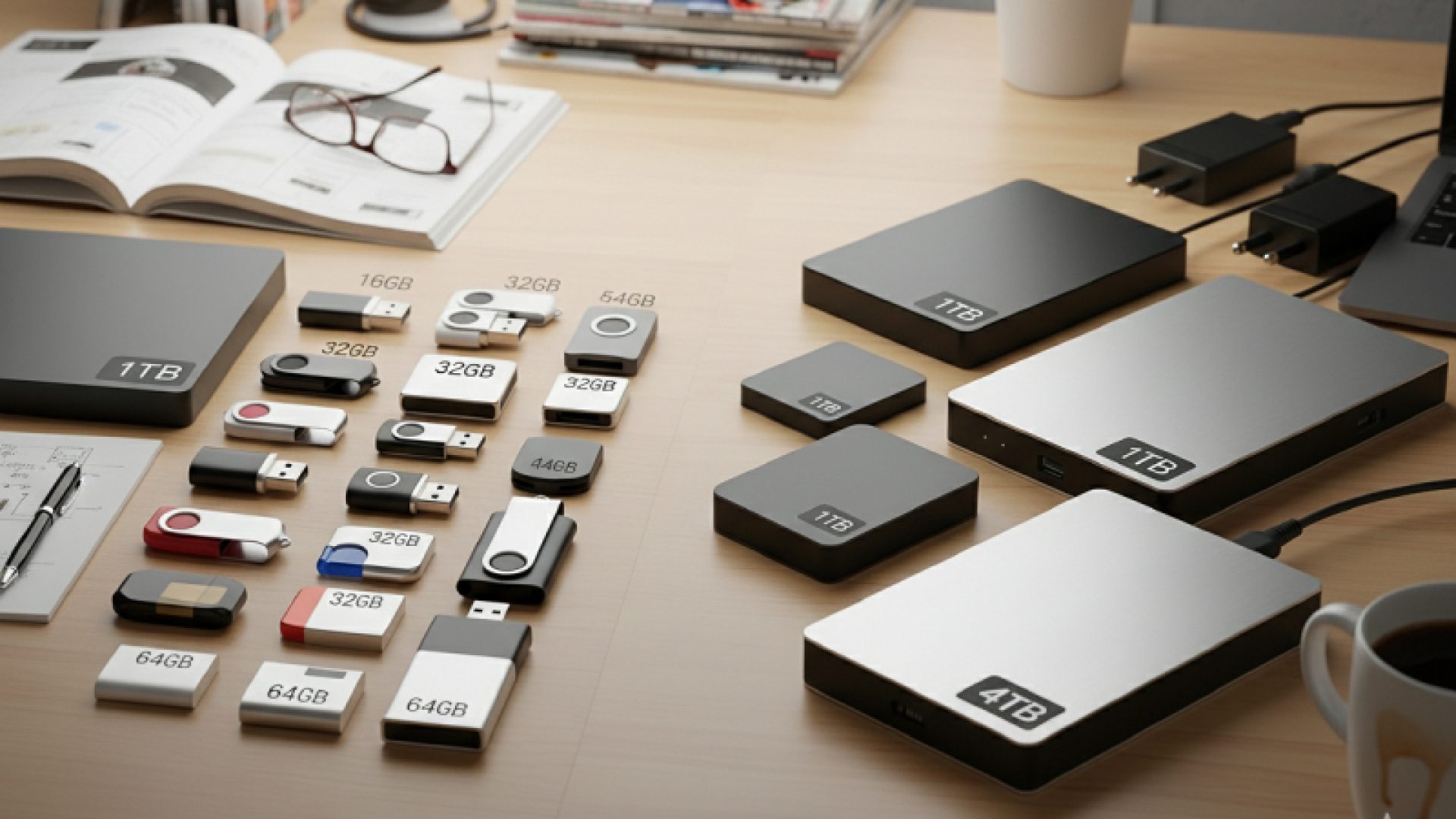 هارد اکسترنال بهتر است یا فلش مموری؟ هارد اکسترنال بهتر است یا فلش مموری؟