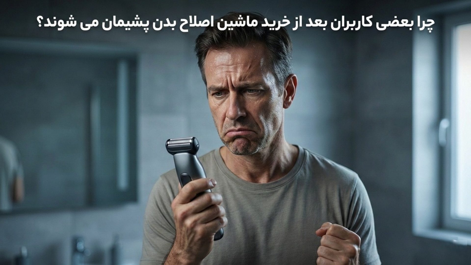 چرا بعضی کاربران بعد از خرید ماشین اصلاح بدن پشیمان می شوند؟