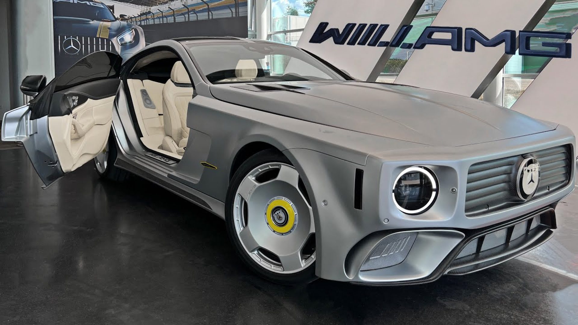 (ویدیو) بررسی کانسپت خیره کننده بنز ؛ مرسدس WILL.I.AMG GT W1X